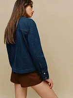 Oakley Cropped Denim Jacket