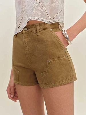 Blake High Rise 3” Utility Jean Shorts