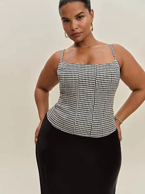 Hattie Linen Top Es