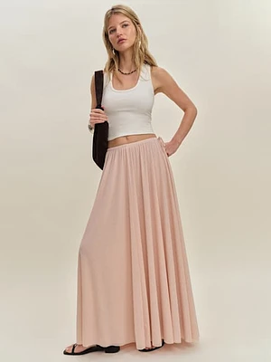 Brooks Sheer Knit Skirt