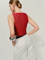 Kylie Linen Top
