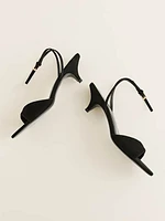 Drew Kitten Heeled Sandal