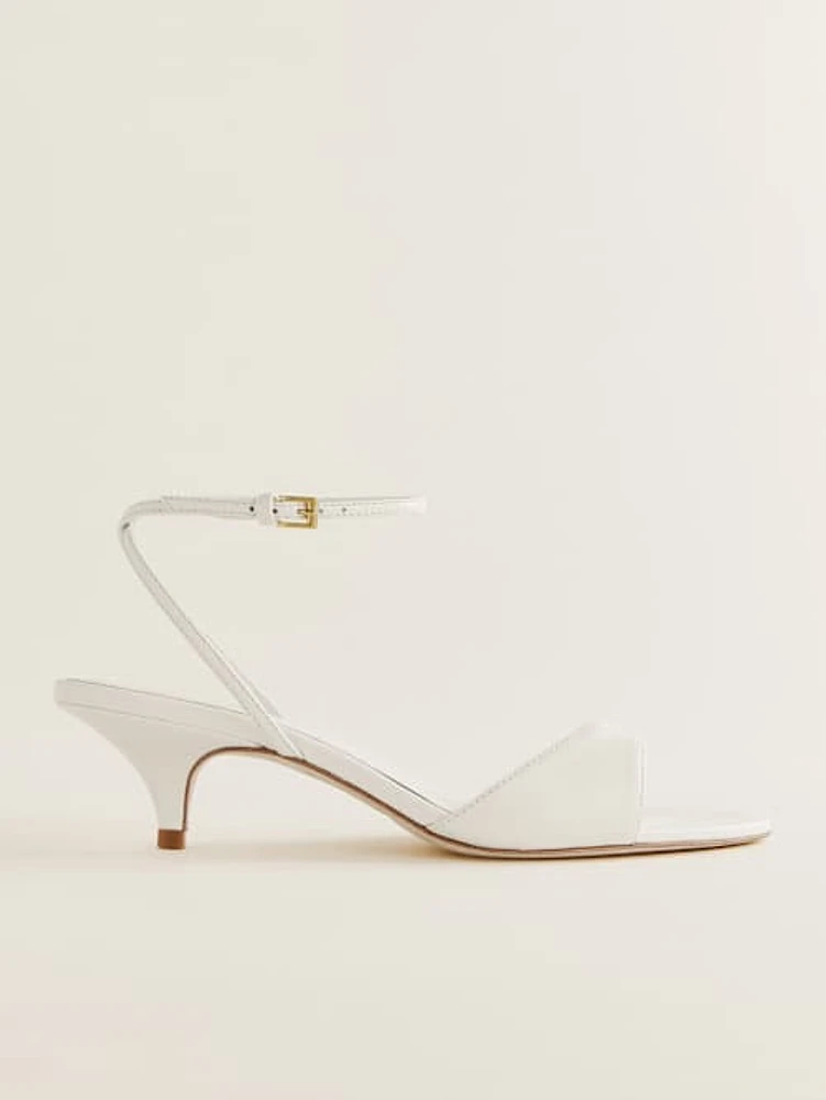 Drew Kitten Heeled Sandal