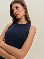 Christa Cotton Sweater Dress