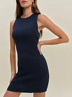 Christa Cotton Sweater Dress