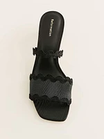 Maureen Block Heel Sandal