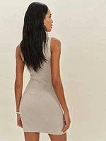 Aster Boucle Sweater Dress