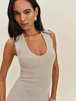 Aster Boucle Sweater Dress