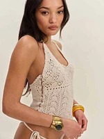 St Tropez Crochet Sun Suit