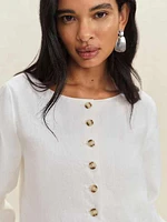 Lucia Linen Jacket