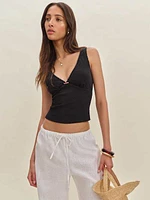 Rue Pointelle Knit Top
