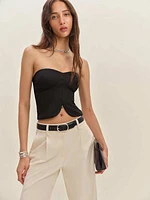 Maisie Linen Top