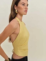 Reese Linen Top