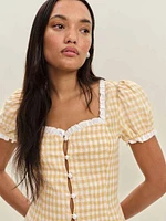 Rosemary Linen Top