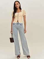Rosemary Linen Top