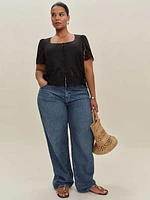 Josie Linen Top Es