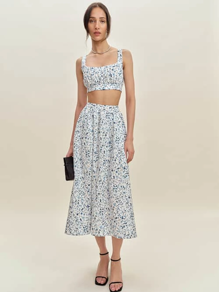 Shannon Linen Two Piece