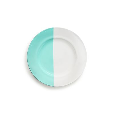 Color Block Dessert Plate