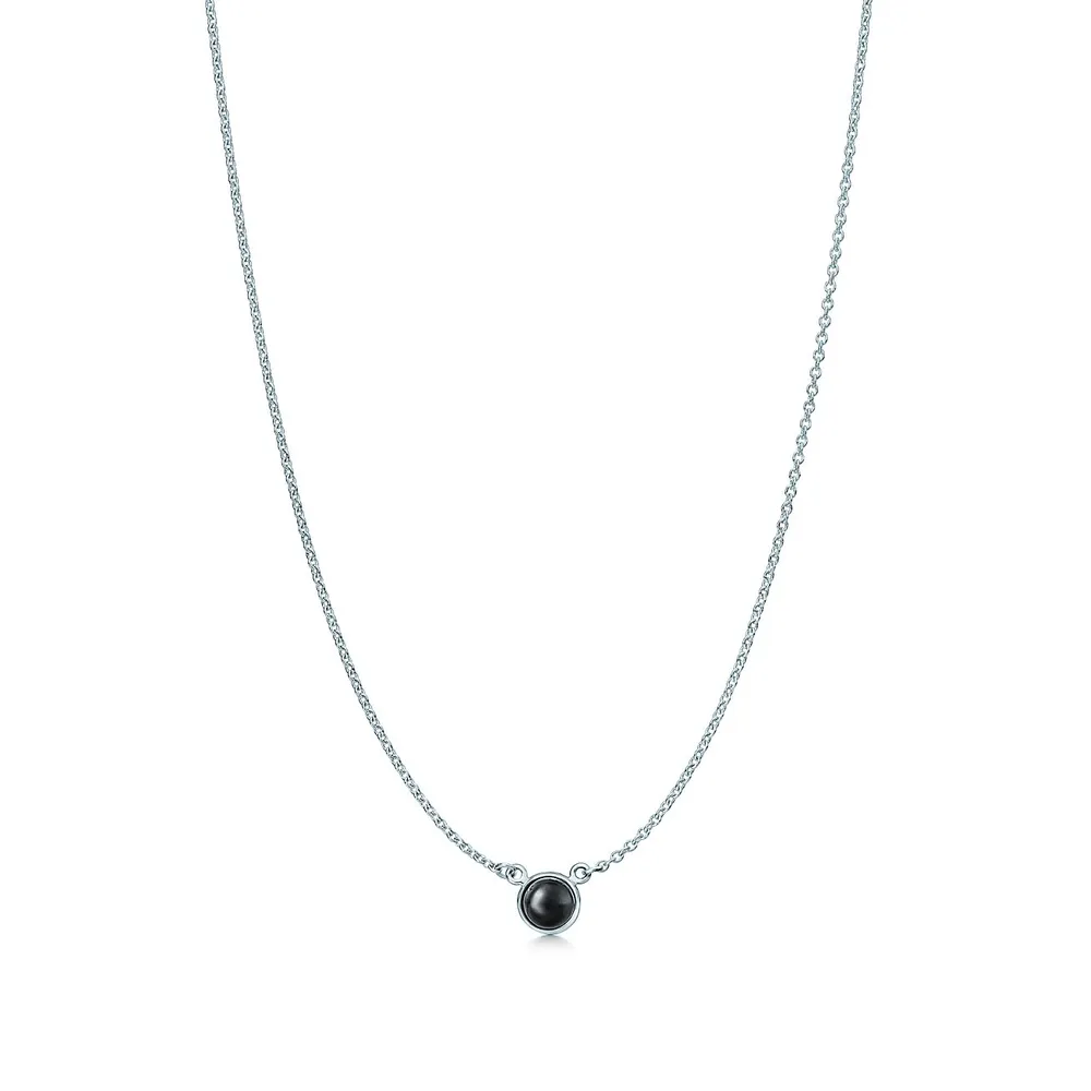 Elsa Peretti® Color by the Yard Black Jade Cabochon Pendant