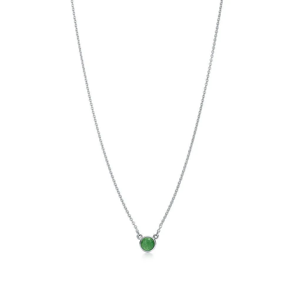 Elsa Peretti® Color by the Yard Green Aventurine Cabochon Pendant