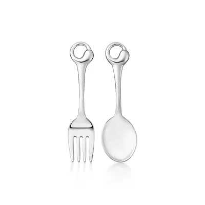 Elsa Peretti® Eternal Circle Child's Fork and Spoon Set  