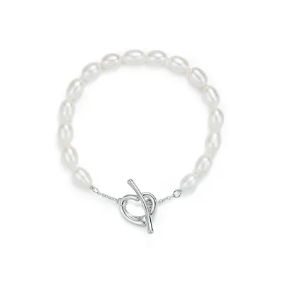 Elsa Peretti® Open Heart Pearl Bracelet