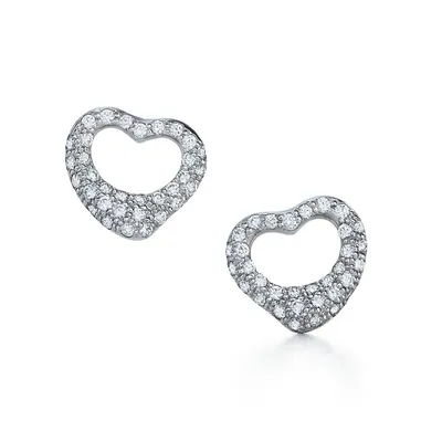 Elsa Peretti® Open Heart Stud Earrings
