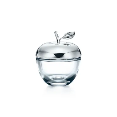 Everyday Objects Crystal Apple Box