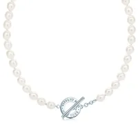 Freshwater Pearl Toggle Necklace 