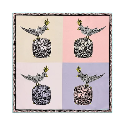 Jean Schlumberger by Tiffany Bird on a Rock Square Scarf