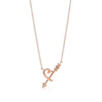 Paloma's Graffiti Heart & Arrow Pendant