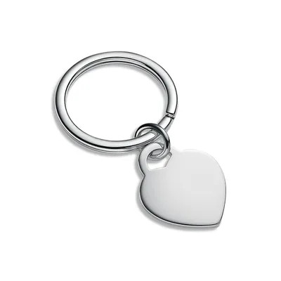 Personal Essentials Heart Tag Key Ring