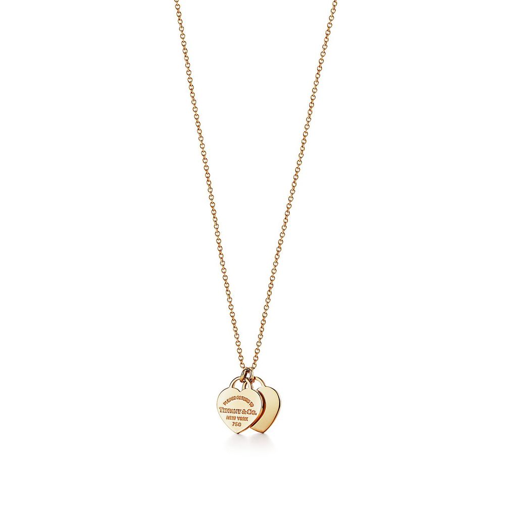 Return to Tiffany™ Double Heart Tag Pendant