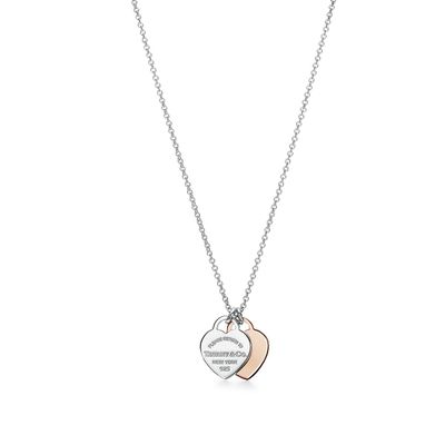 Return to Tiffany™ Double Heart Tag Pendant