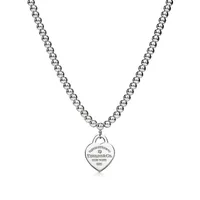 Return to Tiffany™ Heart Tag Bead Necklace