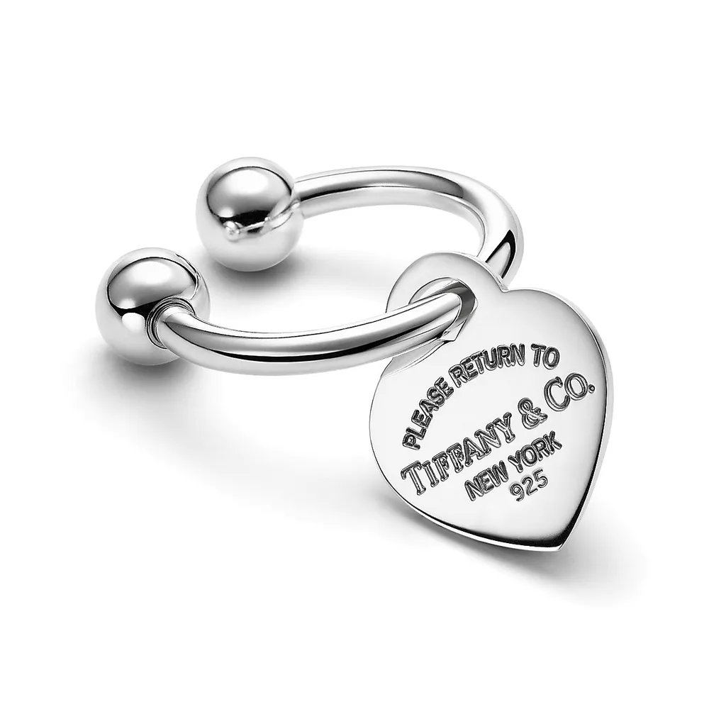 Return to Tiffany™ Heart Tag Key Ring