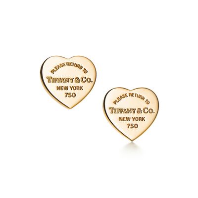 Return to Tiffany™ Heart Tag Stud Earrings