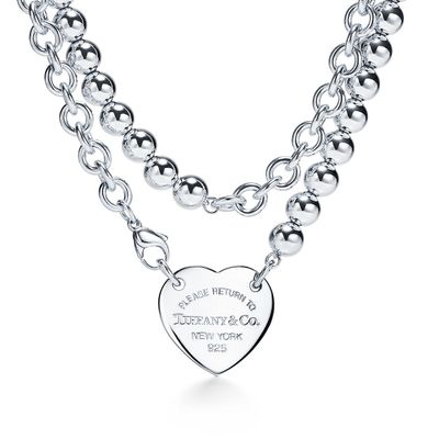 Return to Tiffany™ Heart Tag Wrap Necklace