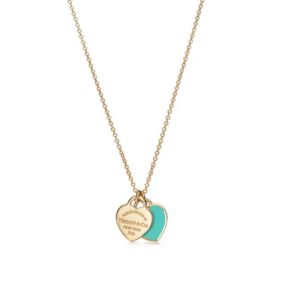 Return to Tiffany™ Mini Double Heart Tag Pendant