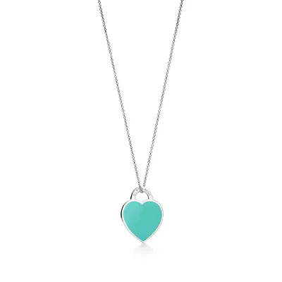 Return to Tiffany™ Tiffany Blue® Small Heart Tag Pendant