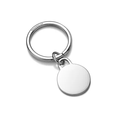 Round Tag Key Ring