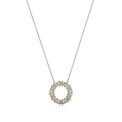Sixteen Stone by Tiffany Circle Pendant