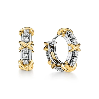 Sixteen Stone by Tiffany Narrow Earrings