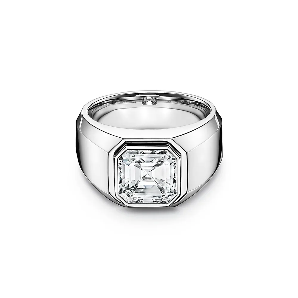 The Charles Tiffany Setting Men's Engagement Ring