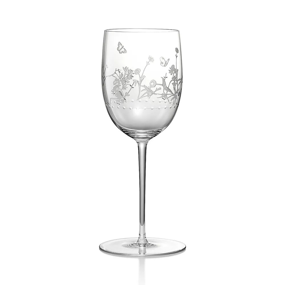 Tiffany Home Essentials Stemless White Wine Glasses