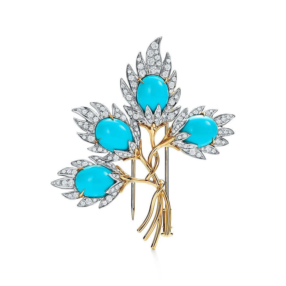Tiffany & Co. Schlumberger 4 Leaves Brooch