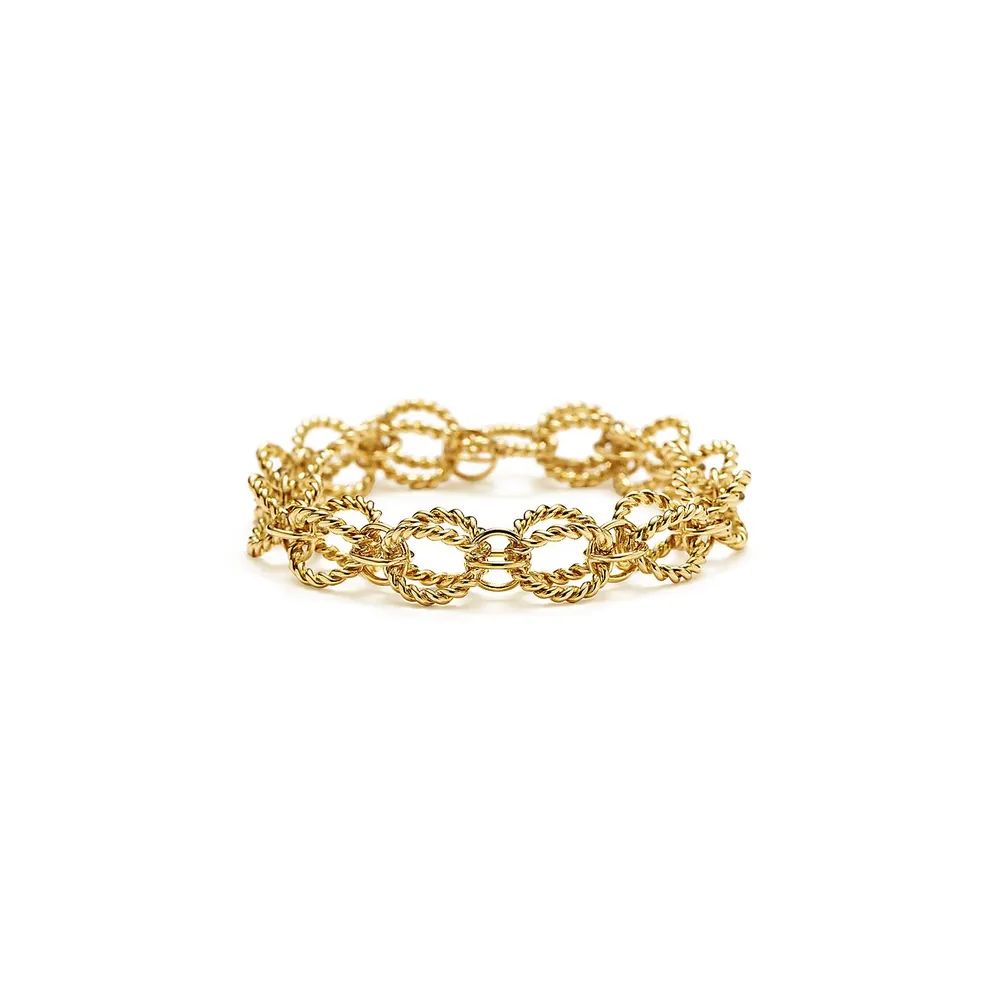 Tiffany & Co. Schlumberger Circle Rope Bracelet