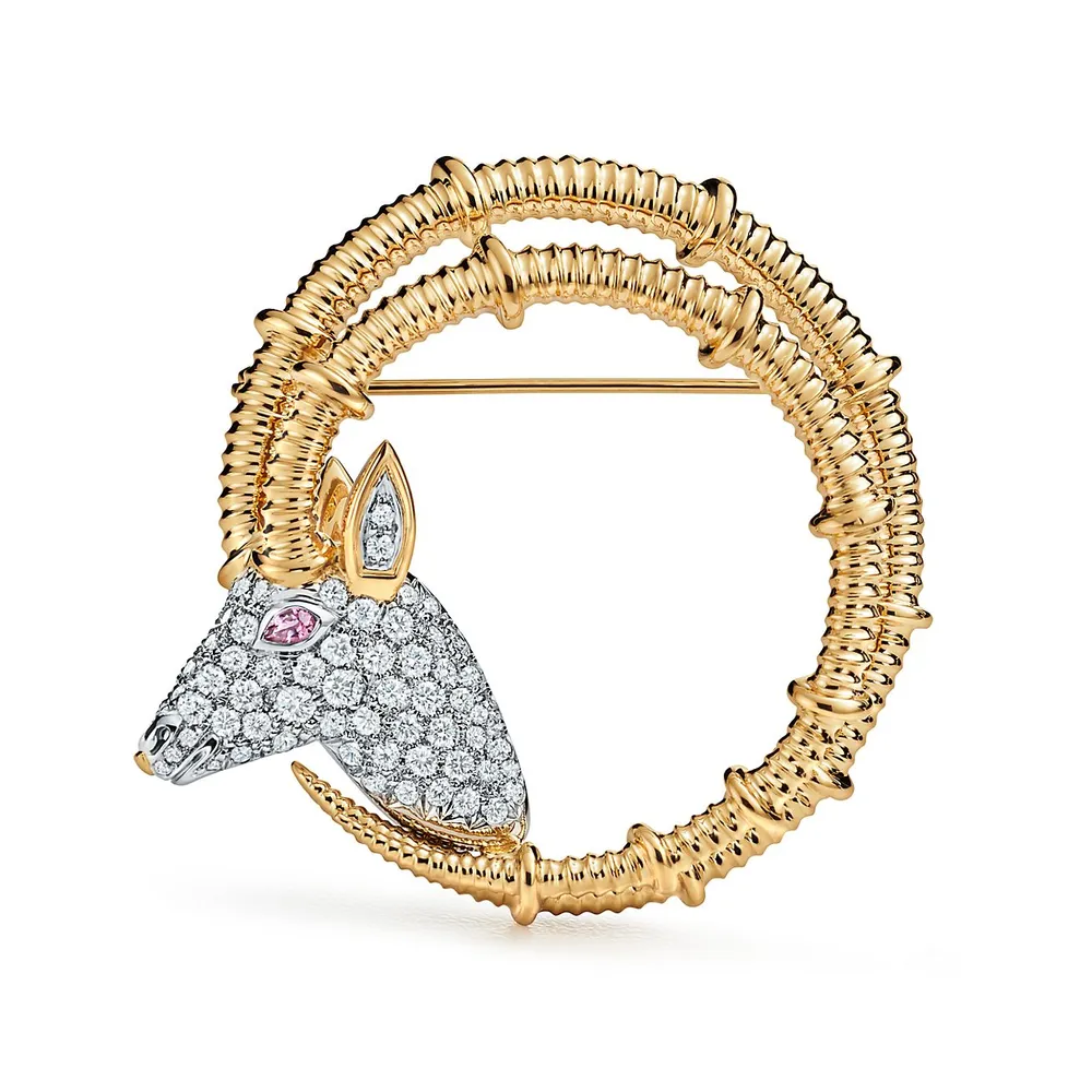 Tiffany & Co. Schlumberger Ibex Brooch