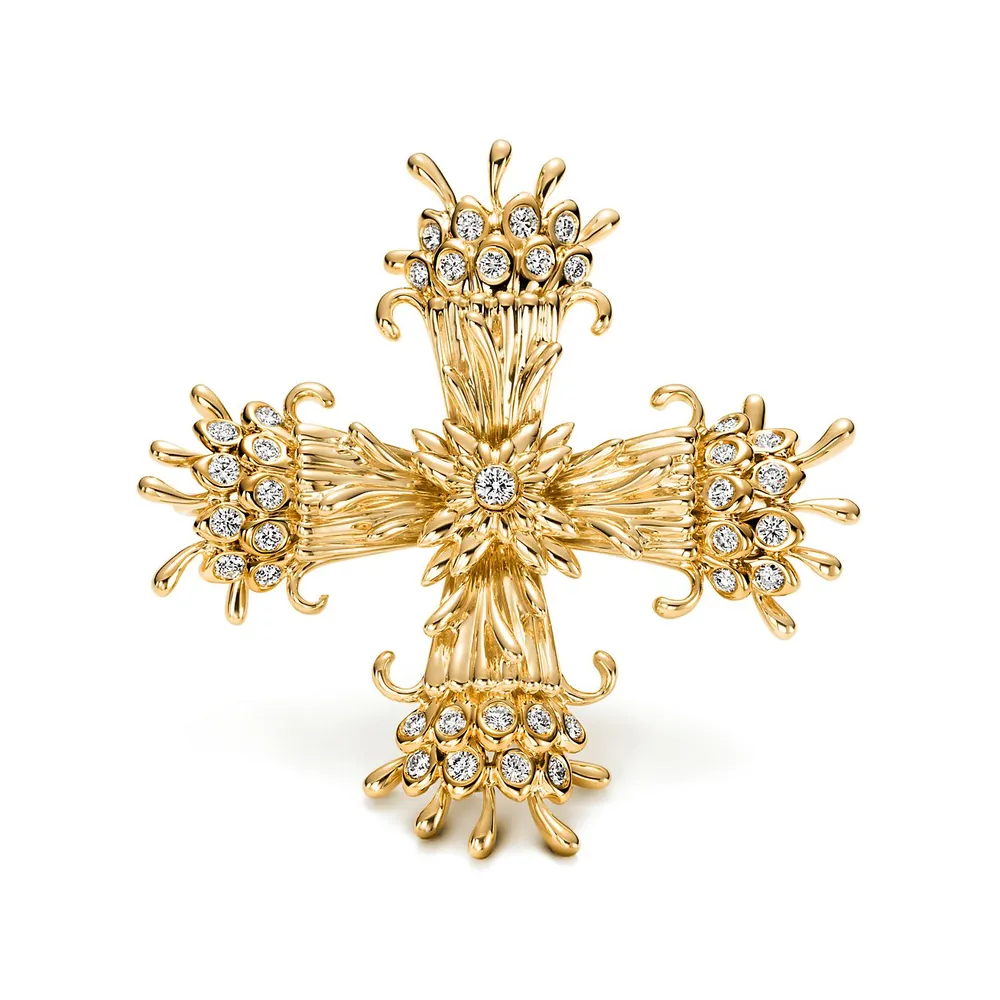 Tiffany & Co. Schlumberger Maltese Cross Clip