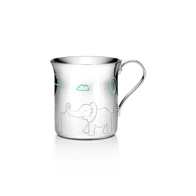 Tiffany Elephants Baby Cup